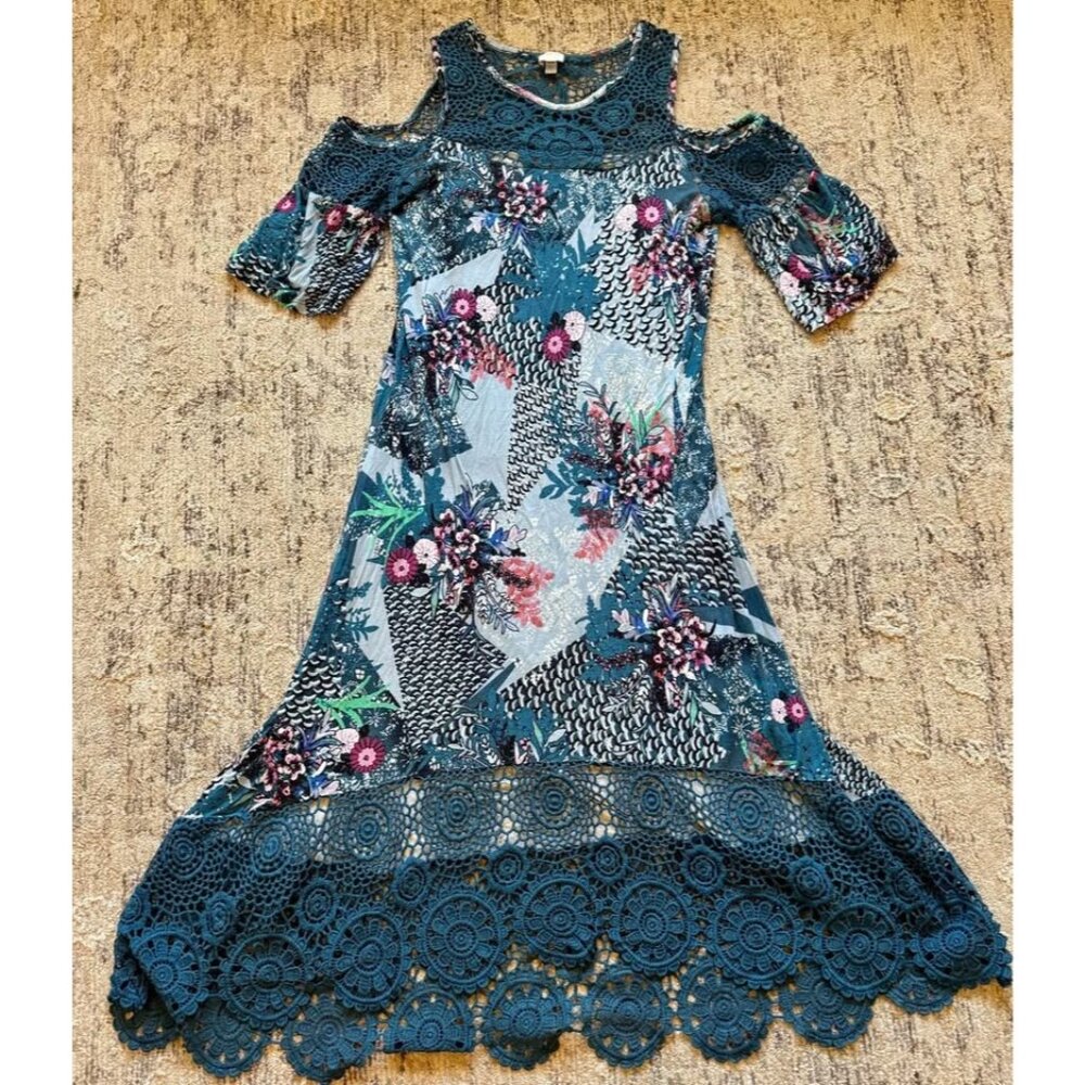 Cupio Women’s Dress Size Medium Blue